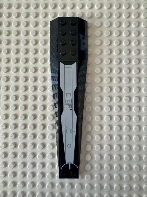 LEGO Wedge 16 x 4 Triple Curved with Reinforcements with SW V-wing 45301pb023