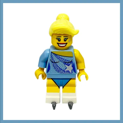 LEGO Ice Skater Series 4 Minifigure No Skirt 2011 Retired