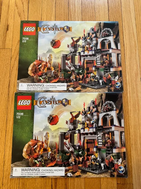 Lego Castle Dwarves' Mine (7036) Instruction Booklets Only