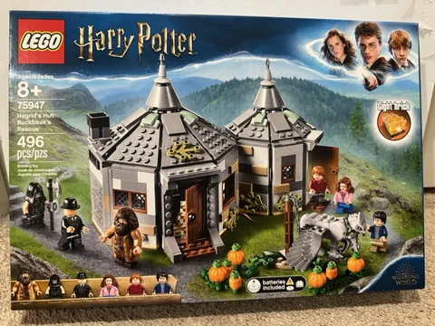 LEGO HARRY POTTER HAGRID’S HUT BUCKBEAK’S RESCUE # 75947 NEW SEALED RETIRED
