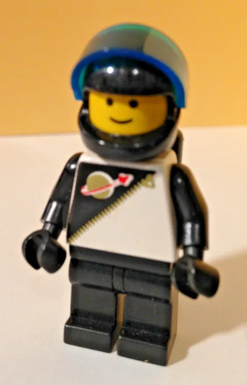 Lego sp013 Futuron-Black - Minifigure - Space/Futuron - Released 1988-1989
