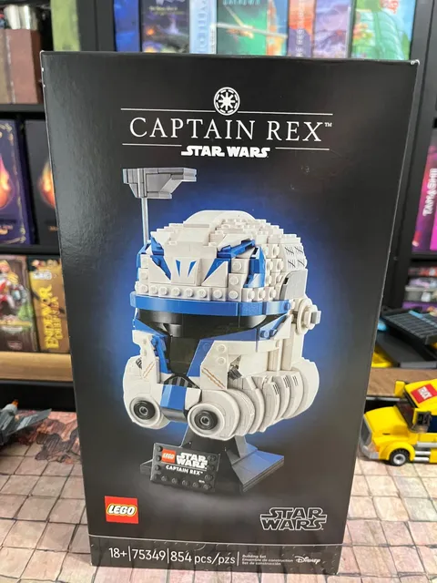 LEGO Star Wars: Captain Rex Helmet (75349) Factory Sealed Brand New Slight