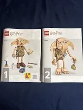 Lego Harry Potter 76469 Dobby House Elf / Kreacher Instruction Manuals Only