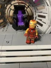 LEGO Iron Man Mark 85 Minifigure Marvel Super Heroes Endgame Gold Arms (76131) 