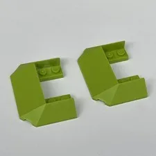 Lego 13269 Lime Green Replacement Parts Pieces Lot of 2