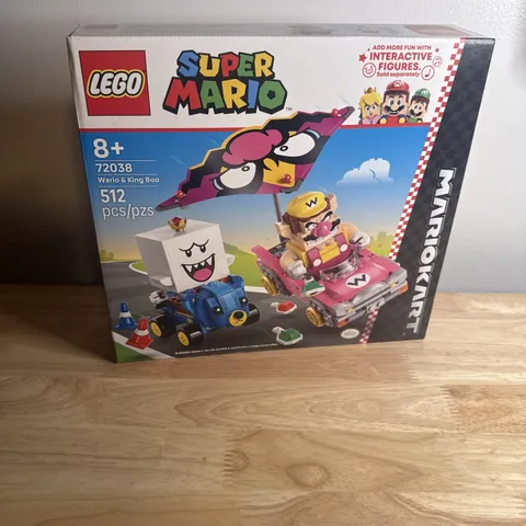 LEGO Super Mario Mario Kart 72038 Wario & King Boo 512pcs 8+ Figure