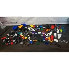 LEGO Bulk Vehicle Parts Lot Wheels Tires Chassis Wings Boat Hull Helicopter Tail