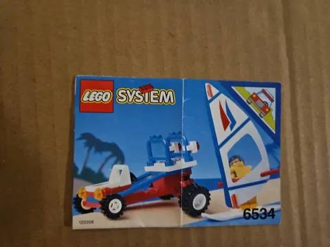 Lego Vintage Loose 6534 Beach Bandit Complete With Instructions
