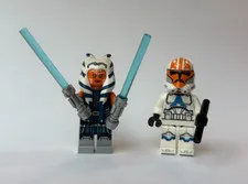 Lego Ahsoka Tano 332nd Clone Minifigures Star Wars 75283 jedi sw1096 sw1097 lot