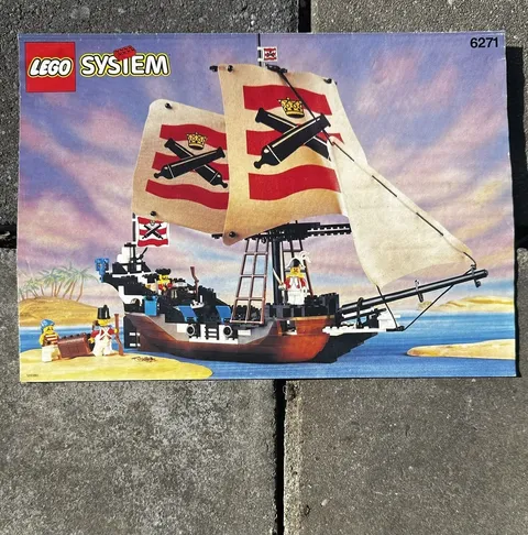 (L-2) LEGO® 6271 Imperial Flagship Instructions Not Punched B-Stock