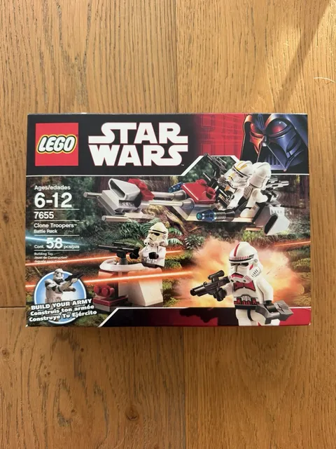 LEGO Star Wars: Clone Troopers Battle Pack (7655) - New Sealed Episode III