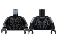 LEGO® Part 973pb4721c01 - Torso Super Hero Costume with Dark Silver Armor Panels