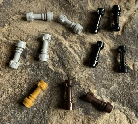 LEGO Parts 64567 Minifigure Weapon Lightsaber Hilt Lot.