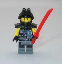LEGO Ninjago Luke Cunningham red sword minifigure 70638 Sons of Garmadon