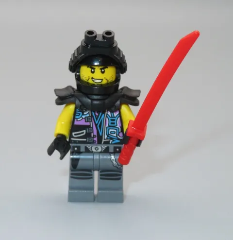 LEGO Ninjago Luke Cunningham red sword minifigure 70638 Sons of Garmadon