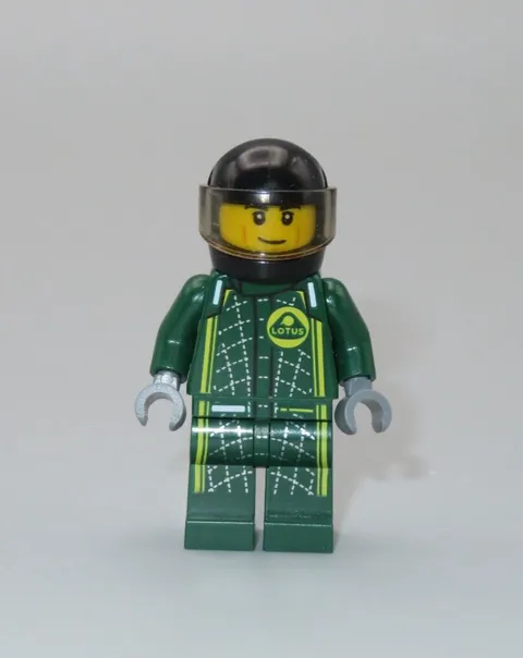 LEGO Lotus Evija Driver Racer minifigure 76907 Speed Champion