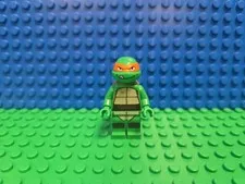 Lego Michelangelo Minifigure Ninja Turtle 79104 tnt003 Mini Figure Lot Rare HTF