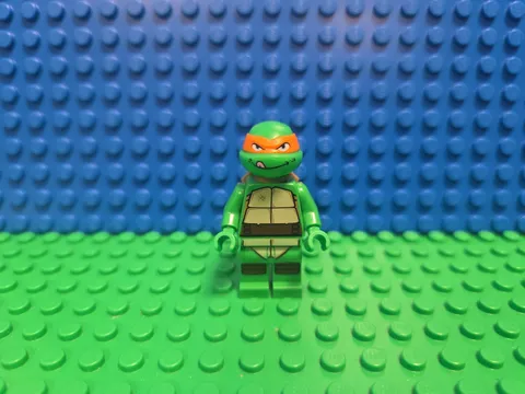 Lego Michelangelo Minifigure Ninja Turtle 79104 tnt003 Mini Figure Lot Rare HTF