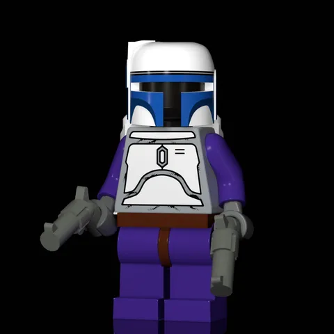 LEGO Star Wars TCS White Jango Fett Minifigure MoMo Minfigs BRAND NEW