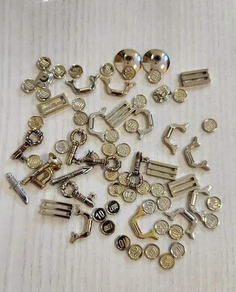 LEGO Minifigure Plated parts Tools Lot Set Bulk Sale