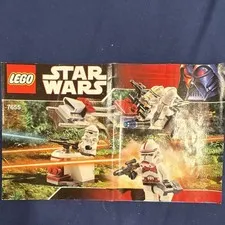 LEGO Star Wars Clone Troopers Battle Pack 7655 Complete Set 58pc No Box
