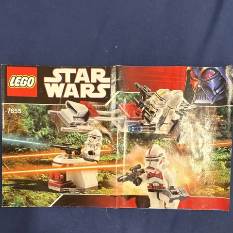 LEGO Star Wars Clone Troopers Battle Pack 7655 Complete Set 58pc No Box