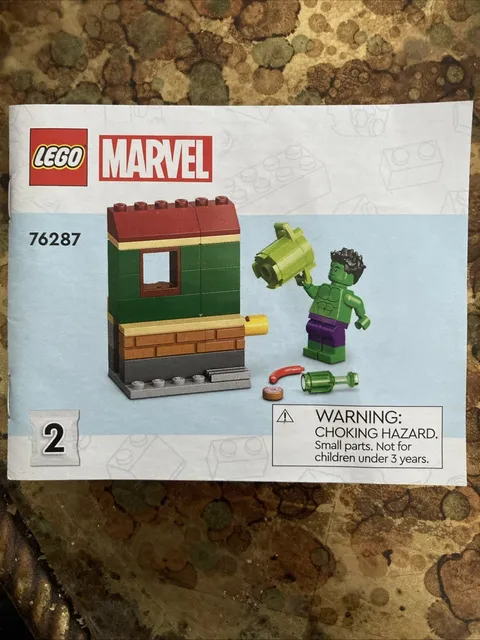 Lego Marvel Instruction Booklet For #76287. Manual 2 Only. Free Shipping!