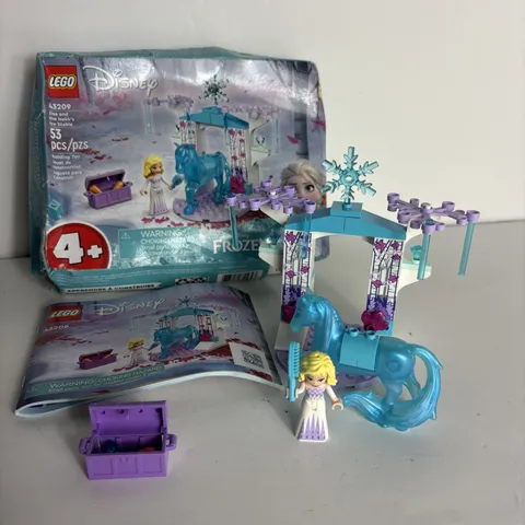 LEGO Disney Elsa and The Nokk’s Ice Stable 43209 Building Kit 53 Pieces Ages 4+
