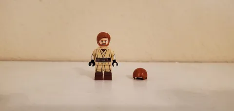 LEGO Star Wars Light Custom LC The Master Of Trolling Obi Wan Kenobi Minifigure