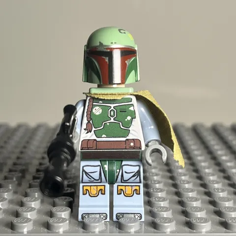 Lego Boba Fett Minifigure Beard Stubble Star Wars 9496 Desert Skiff sw0396 - 1K