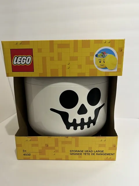 Lego Storage Head Halloween Skull Large NEW. G8