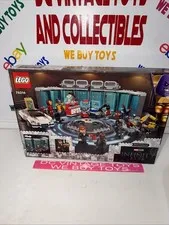 Lego Marvel 76216 Iron Man Armory: The Infinity Saga.  New & Factory Sealed
