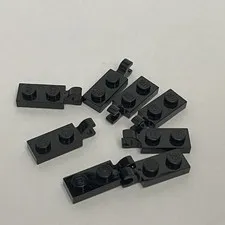 Lego 63868 Black Replacement Parts Pieces Lot of 8