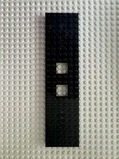 LEGO Train Base 6 x 24 with 2 Square Cutouts and 3 Round Holes Each End 92340
