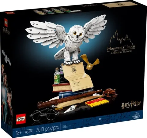 LEGO 76391 Hogwarts Icons Collectors' Edition Harry Potter Hedwig NEW SEALED
