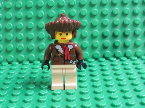 Vintage Lego Pippin Reed Minifigure 7412 adv028 Adventurers Orient Expedition P2