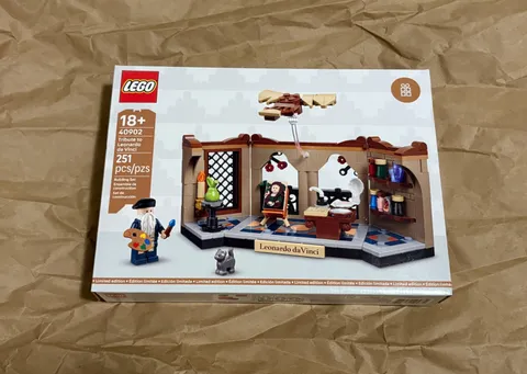 LEGO 40902 Tribute to Leonardo da Vinci - GWP, BRAND NEW, SEALED