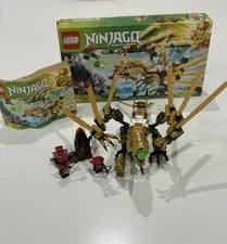 LEGO Ninjago 70503 The Golden Dragon 100% Complete Box Manual 