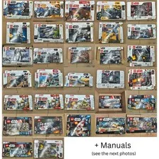 Huge Lot of LEGO Star Wars EMPTY BOX with manuals,75288 75292 75314 75302 75220