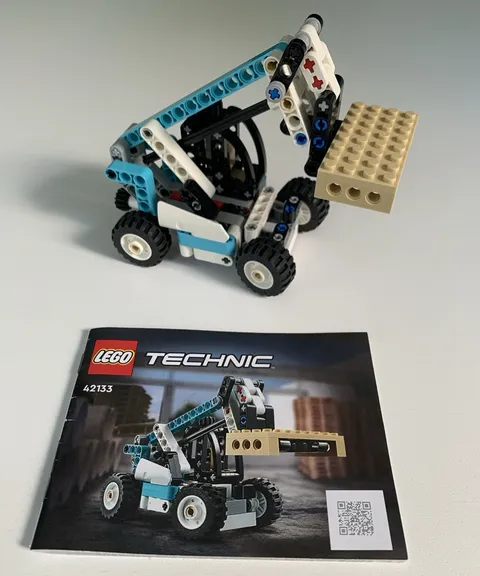 LEGO Technic 42133 Telehandler Complete, No Box