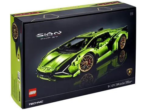 LEGO Technic 42115 Lamborghini Sian FKP 37 - 1:8 Supercar Collectible Built Once
