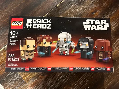 Lego Star Wars: Revenge of the Sith Heroes & Villains Brickheadz 40796 - SEALED