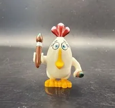 LEGO The Angry Birds Movie Matilda White Bird Minifigure 75823 w/2 Paint Brushes
