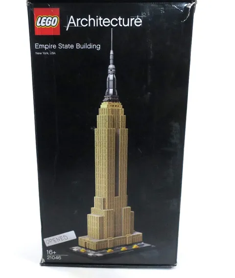 LEGO Architecture 21046 Empire State Building INCOMPLETE AND STARTED