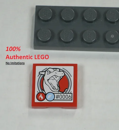 LEGO NEW Authentic Pokemon Charizard Smart Play Tag 6609987 (1x) 72167