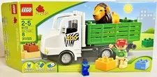 LEGO (6172) Duplo: Zoo Truck - New Retired-Open Box Complete