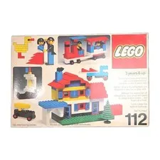 1976 LEGO 185-PIECE Universal Building Set #112 In Original Box