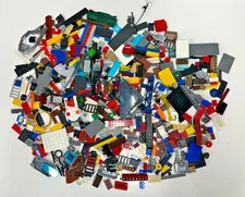 Genuine LEGO Bulk Lot 2 Lbs Mixed Bricks Parts Pieces Random Assorted Wheels Blo