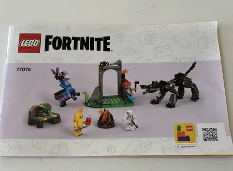 Lego Fortnite Perky Sparkling Camp 77075 Instruction Manual