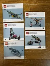 LEGO Disney Avatar Instruction Manuals. Lot Of Five Books: 75572, 75576, 75577